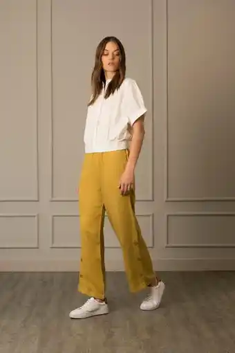 Pantalón zarzamora para mujer tipo palazzo