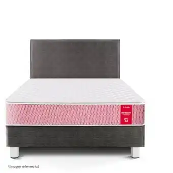 Paraiso del Perú Dormitorio premium medallón ergosoft | queen oferta