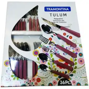 Linio Set de cubiertos tramontina x 36 piezas... oferta