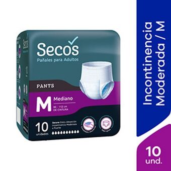 Mifarma Pañales para adultos secos pants talla m - bolsa 10 un oferta