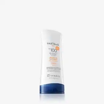 Yanbal Protector solar para niños spf100 total block oferta