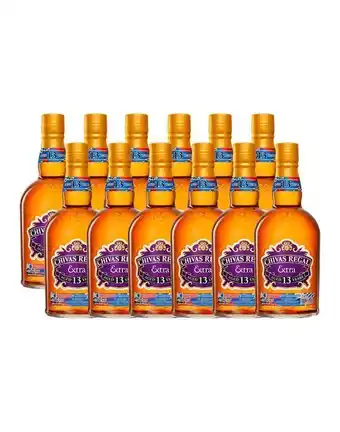Sumon Licores Whisky chivas regal extra 13 años bourbon 700ml x12 oferta
