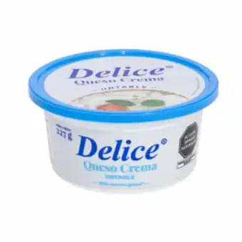 Freshmart Queso crema light delice - pote 227 gr - unidad oferta