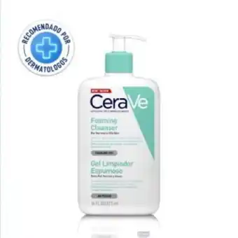 Mifarma Gel limpiador espumoso cerave - frasco 473 ml oferta