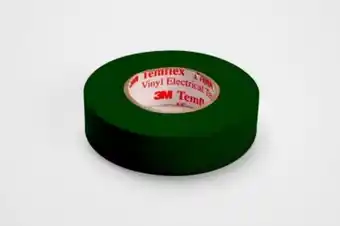 Freshmart Cinta aislante de vinilo templex 3m 1700 verde - 19mm x 18m - unidad oferta