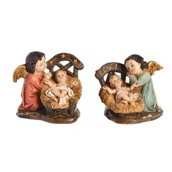 Bebe jesus con angel
