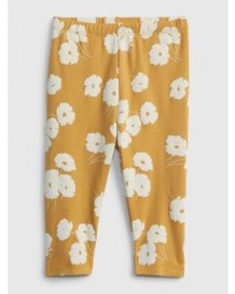 GAP Leggings print algodón orgánico bebé niña oferta