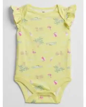 GAP Bodysuit print manga corta bebe niña oferta