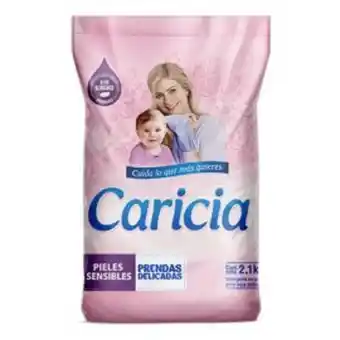 Freshmart Detergente en polvo caricia - envase 2.1 kg - unidad oferta