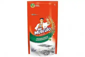 Freshmart Limpiador cocina antigrasa limón mr musculo - doypack 500 ml - unidad oferta
