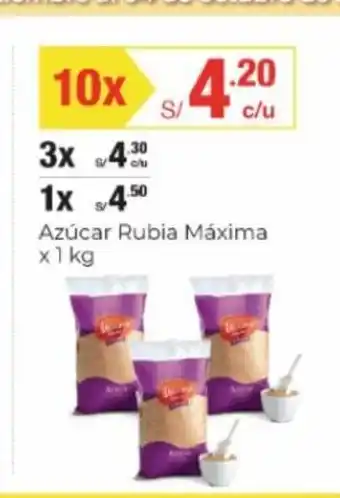 Metro Rubia Maxima Azucar x 1kg oferta