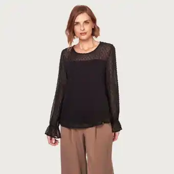 Fina Perú Blusa emir negro oferta