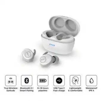 Carsa Audífonos philips tat3215wt oferta