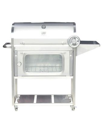 Tiendas EFE Parrilla broker 700 con caja china smart glass la carbonera grill aisi 304 oferta