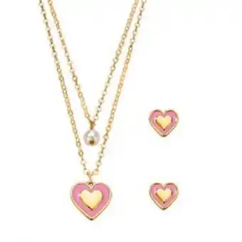 Ésika Estuche collar + aretes sweet pearlove oferta