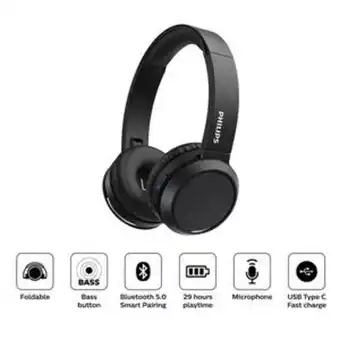 Tai Loy Audifonos bluetooth philips on ear negro tah4205bk oferta