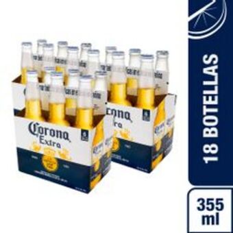 Metro Sixpack x3 cerveza corona botella 355ml oferta