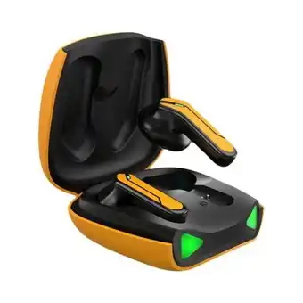 Platanitos Kumi audífonos bluetooth gaming kumi x2 pro amarillo oferta