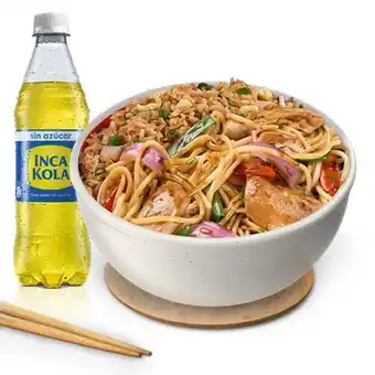 China Wok Combinado criollo + gaseosa personal oferta