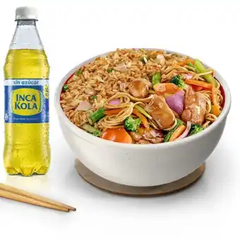 China Wok Combinado taypá + gaseosa 500ml oferta