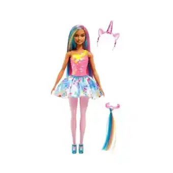Tottus Barbie unicornio cuerno rosa oferta