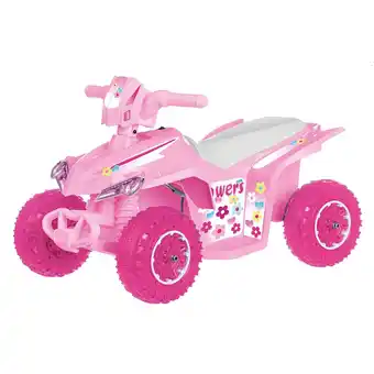 Tottus Cuatrimoto a bateria rosada oferta