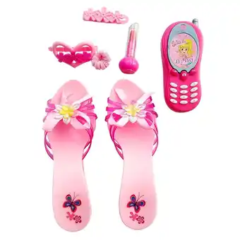 Tottus Set de belleza zapatos y telefono oferta