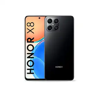 Tottus Smartphone honor x8 128gb 6gb single sim black oferta