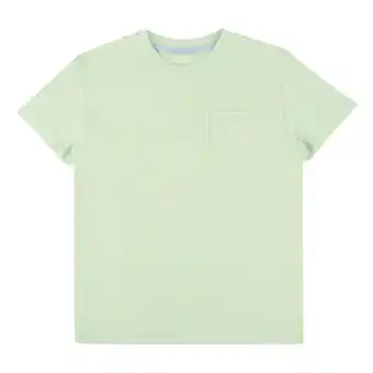 Tottus Polo color entero mc org ni�o talla 4 verde pas oferta