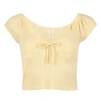 Tottus Polo manga recogida mujer xl beige oferta