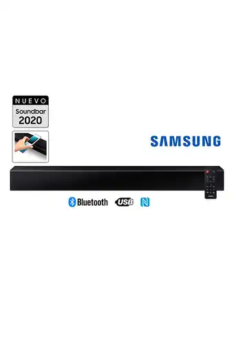 Tiendas EFE Soundbar bluetooth samsung hw-t400 oferta