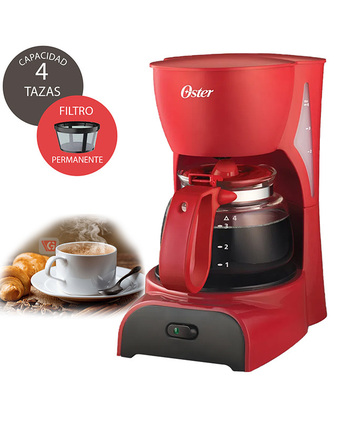 Tiendas EFE Cafetera 4 tazas oster bvstdcd5r oferta