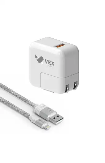 Tiendas EFE Cargador de pared  +  cable vex ios 3.1a oferta