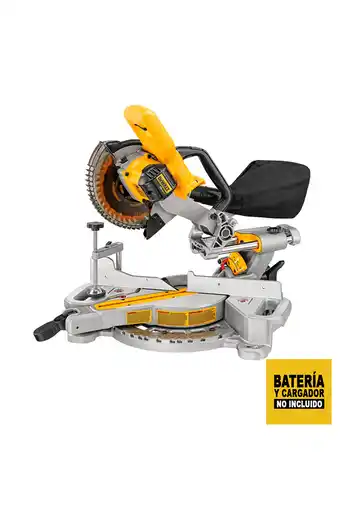 Tiendas EFE Dewalt sierra ingletadora telecopica 7 1/4 20v sin bat oferta