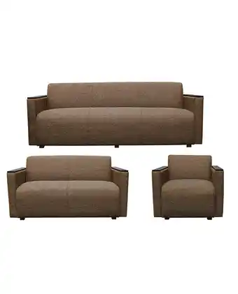 Tiendas EFE Juego de sala 3-2-1 parma-marron oferta