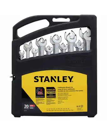 Tiendas EFE Set x 20 piezas stanley de llaves combinadas 85-783la oferta