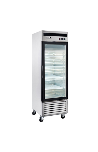 Tiendas EFE Freezer ventus acero inoxidable 1 puerta vidrio oferta