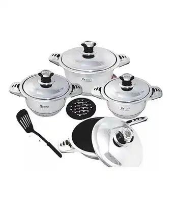 Tiendas EFE Set de ollas rl-690 germany acero inox reality oferta