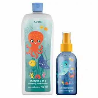 Avon Set x 2 bajo el mar oferta