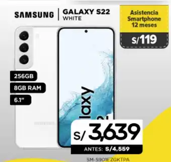 La Curacao Samsung Galaxy S22 White oferta
