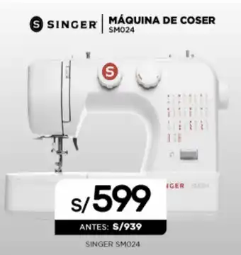 Singer Maquina de Coser SM024