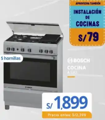 Tiendas EFE Bosch Cocina a Gas oferta