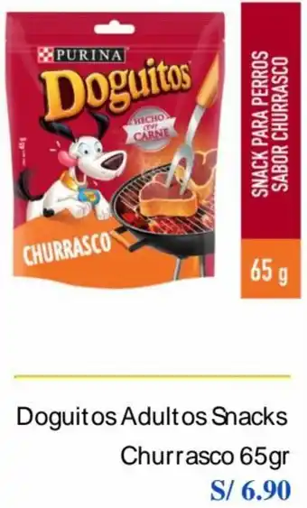 Doguitos Adultos Snacks Churrasco 65g