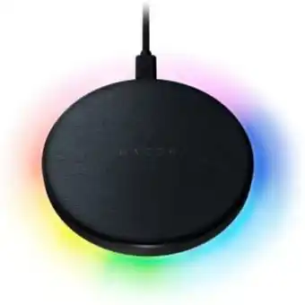 Razer charging pad usb c chroma black - cargador inalámbrico