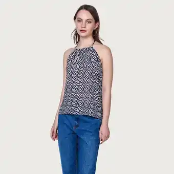 Mentha & Chocolate Blusa amelia print oferta