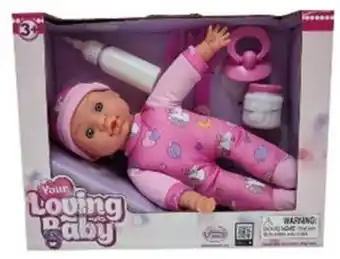 Tai Loy Muneca bebe 17cm con accesorios oferta
