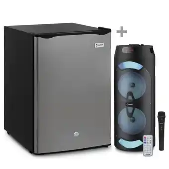 Hiraoka Frigobar miray rm-73l 73l + parlante portátil c/ bluetooth miray pmbt-57n oferta