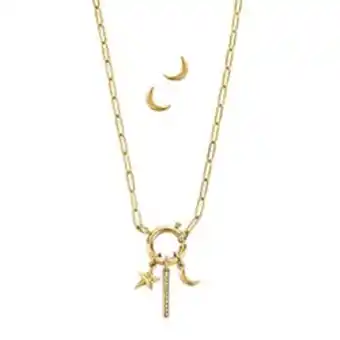 Ésika Estuche collar + aretes universe falls oferta