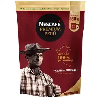 Vivanda Café nescafé premium perú doypack 150g oferta