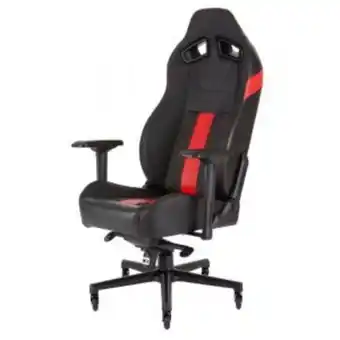 Silla gamer corsair t2 road warrior - negro/rojo